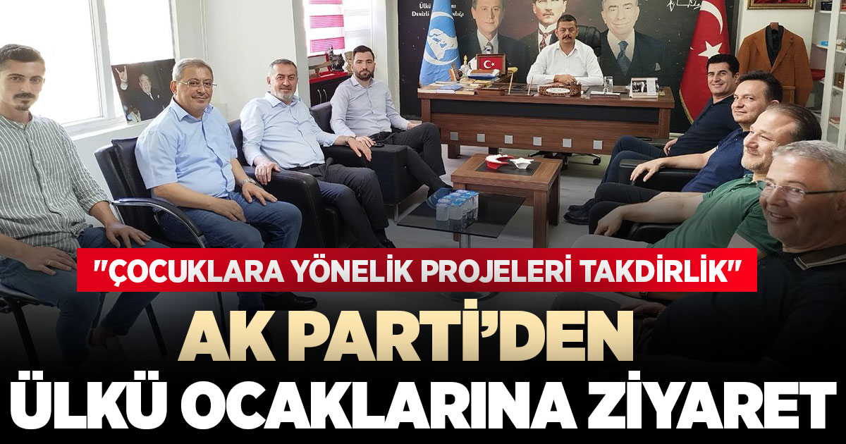 AK Parti'den Ülkü Ocaklarına ziyaret