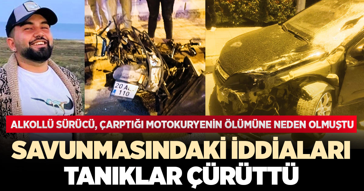 Çarptığı motokuryenin ölümüne neden olan sürücü hakim karşısına çıktı  