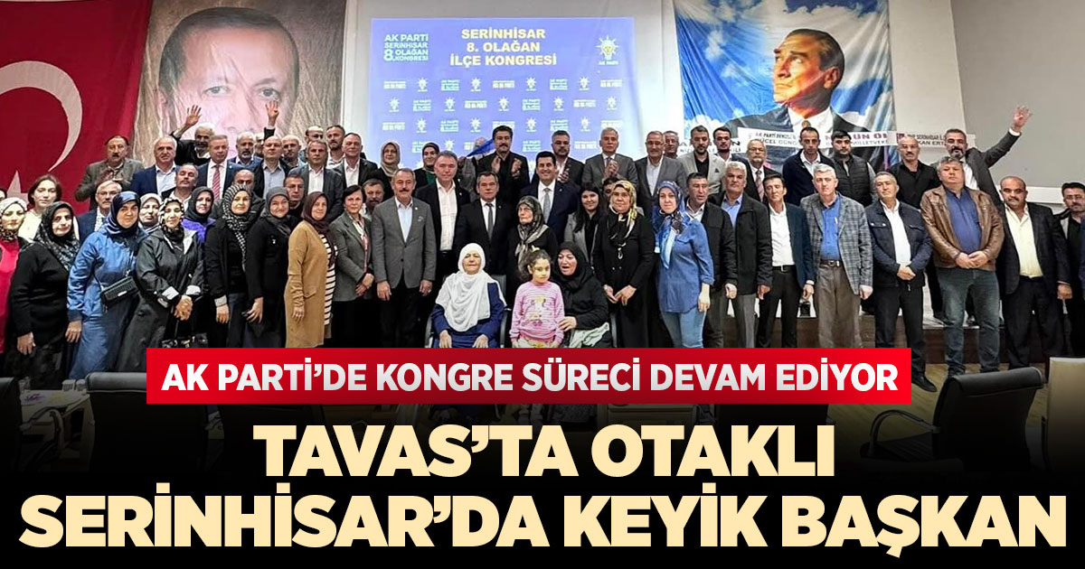 AK Partide kongre süreci devam ediyor