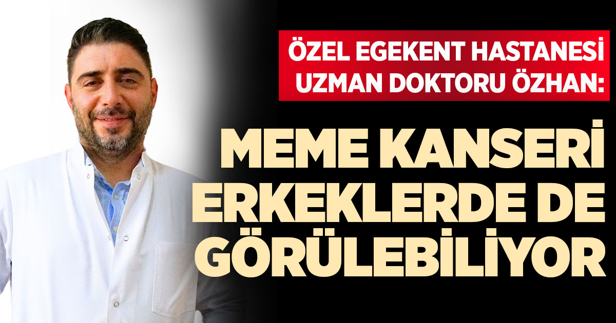 Meme kanseri erkeklerde de görülebiliyor